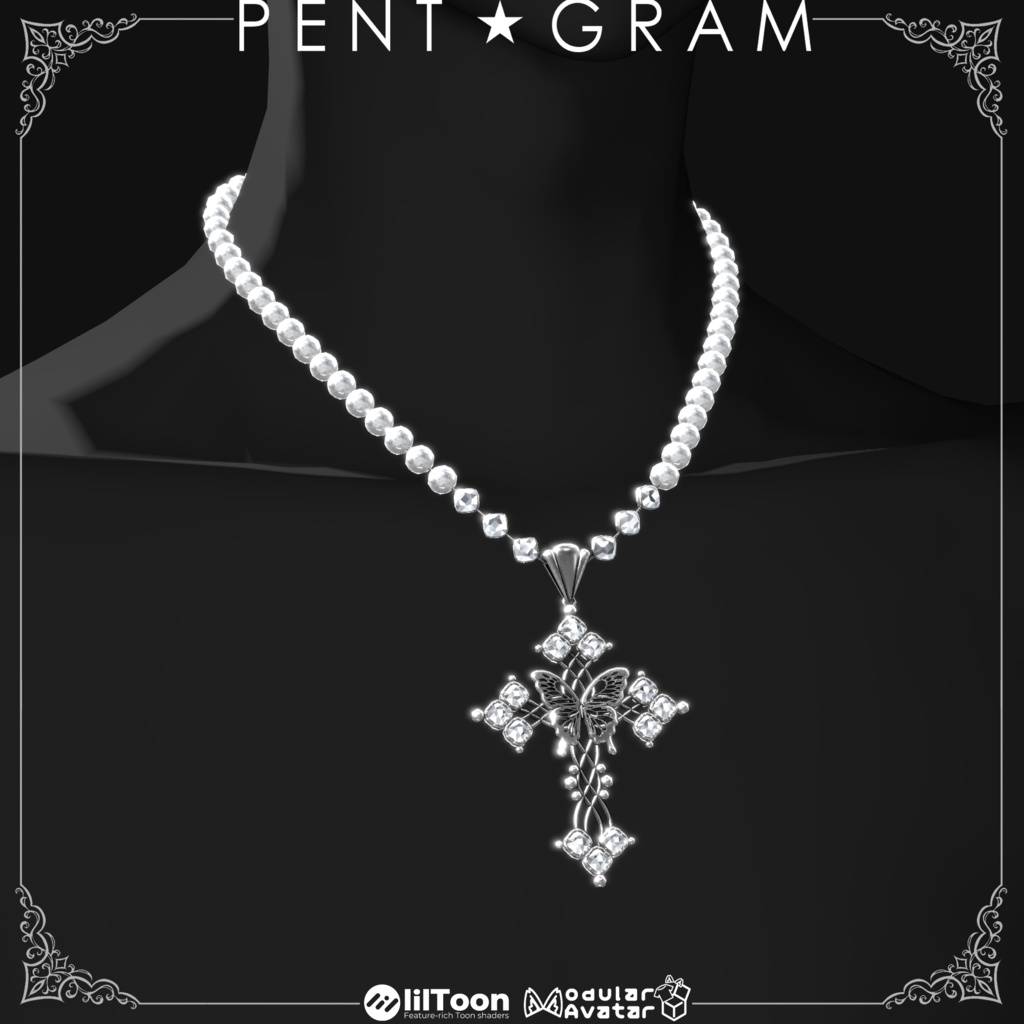 【Cross Collection】3種類のネックレス