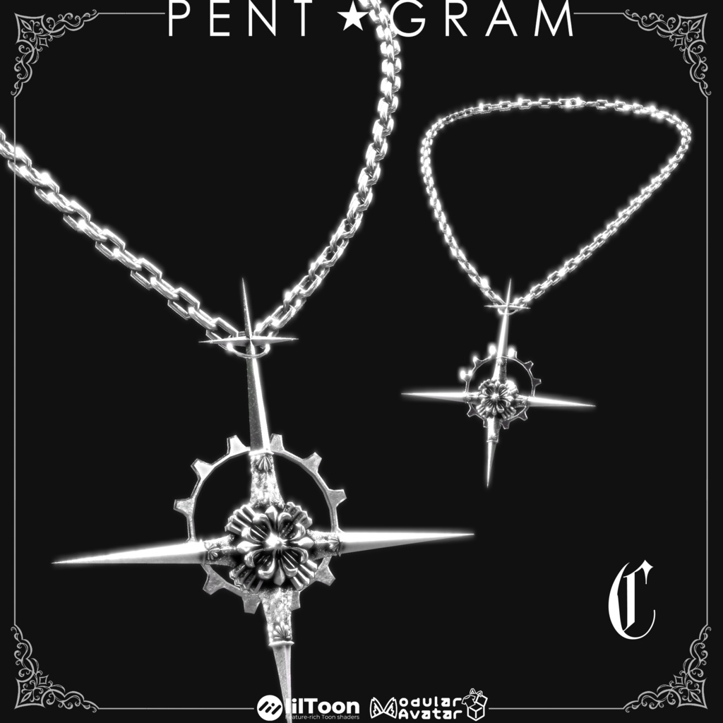 【Cross Collection】3種類のネックレス