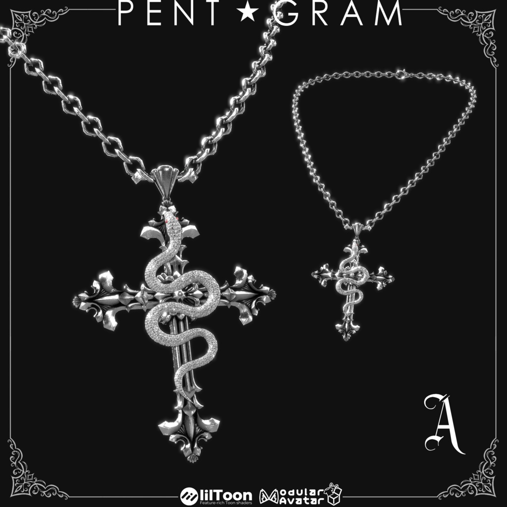 【Cross Collection】3種類のネックレス