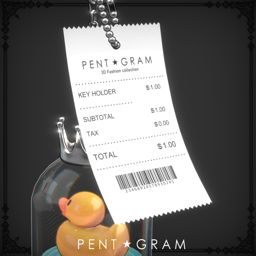 キーホルダー【Duck+】