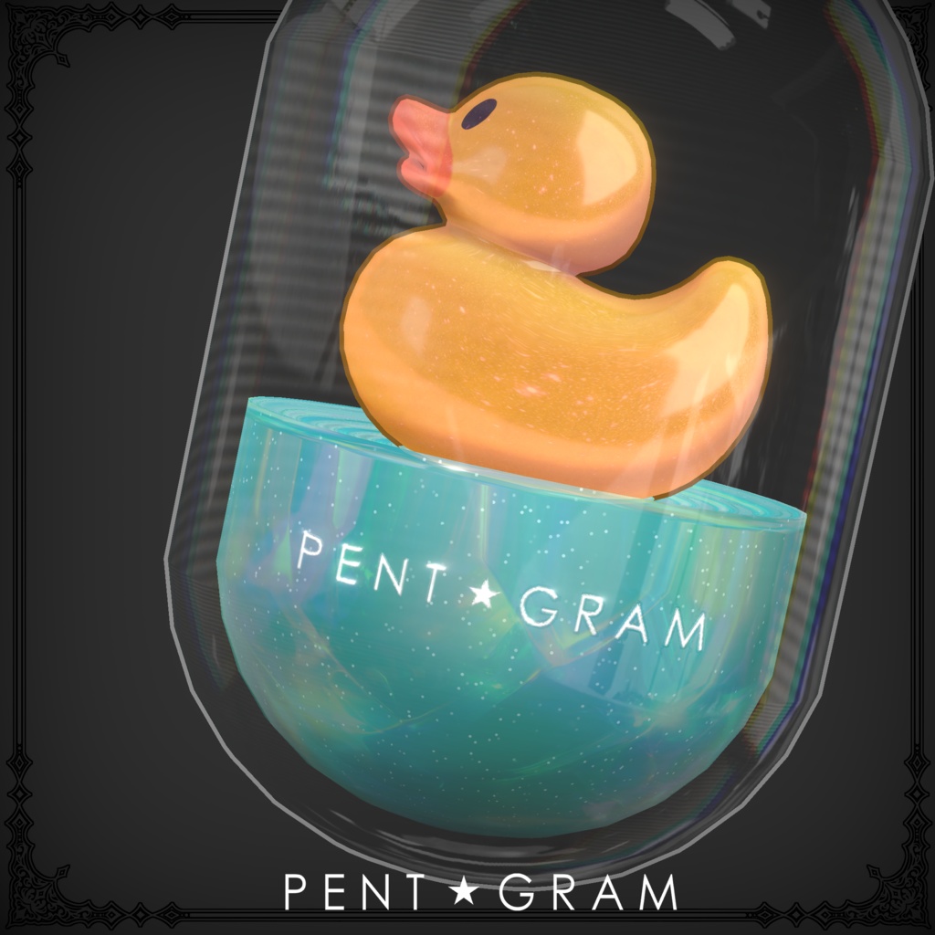 キーホルダー【Duck+】