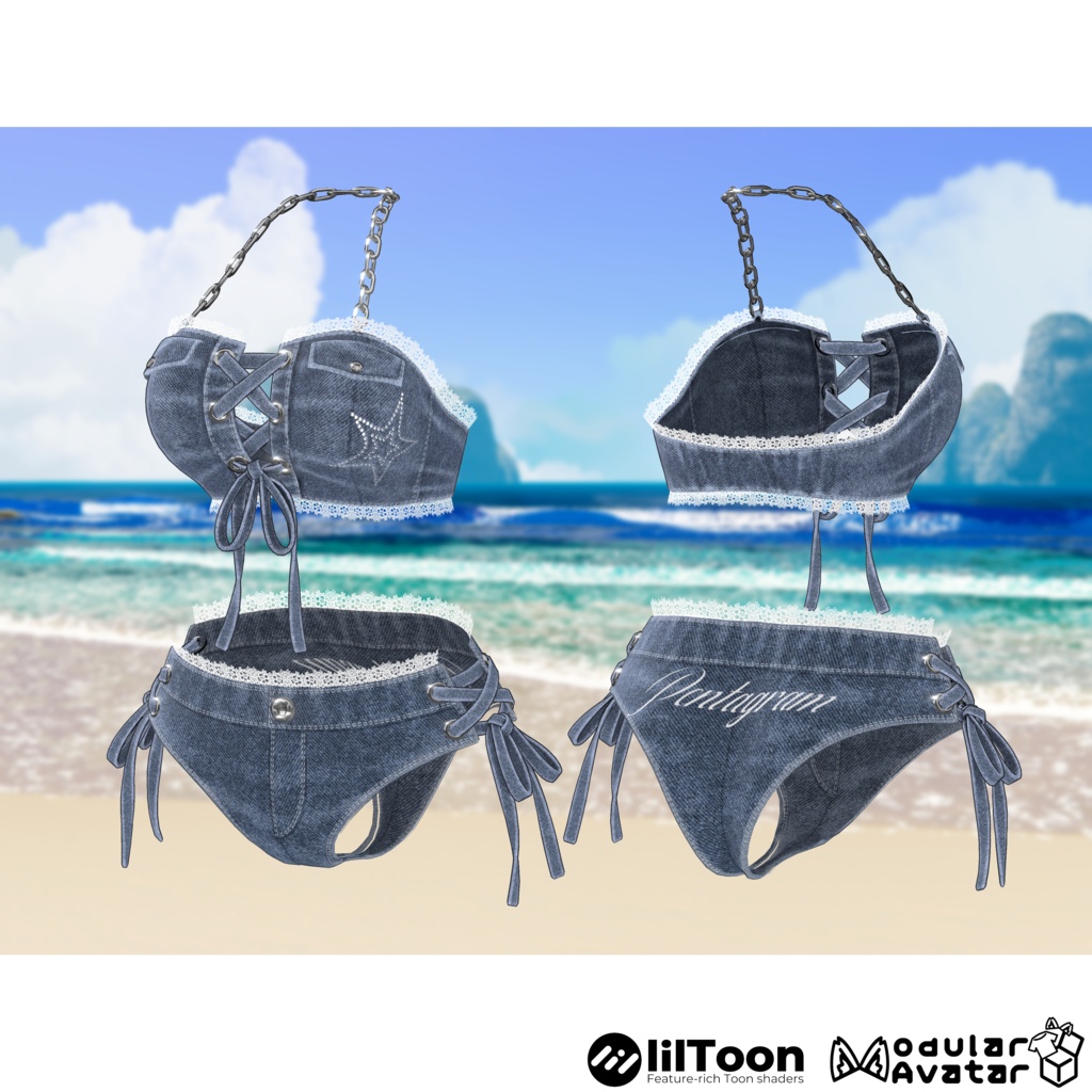 !SALE!Denim bikini (森羅、ルミナ対応)