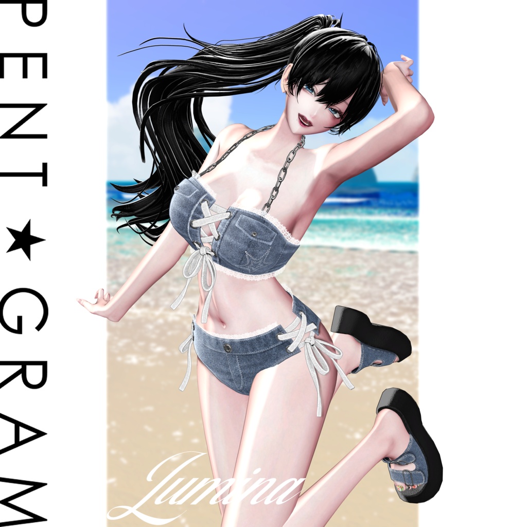 !SALE!Denim bikini (森羅、ルミナ対応)