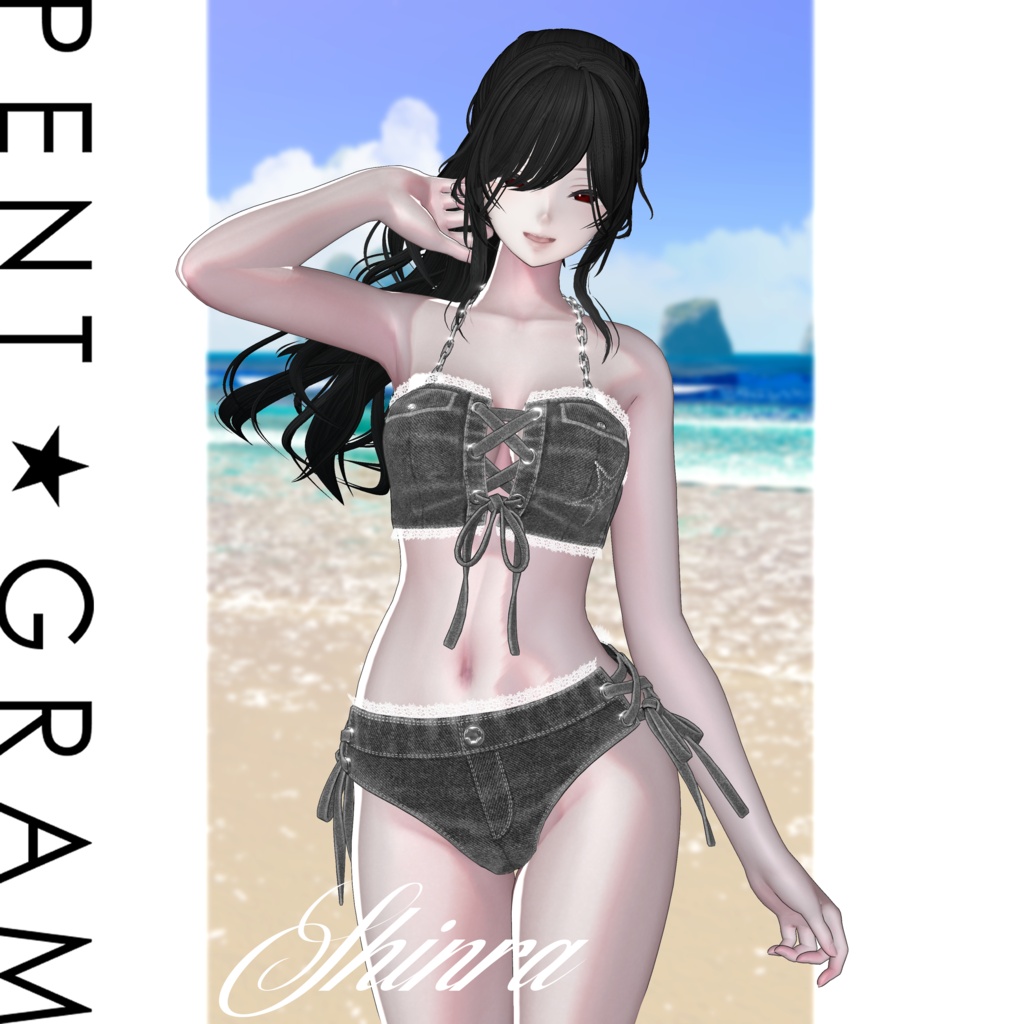 !SALE!Denim bikini (森羅、ルミナ対応)