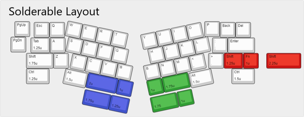 Vision キーボード PCB