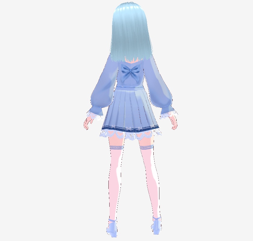 【3色セット】レースアップリボンワンピース【XWear対応】