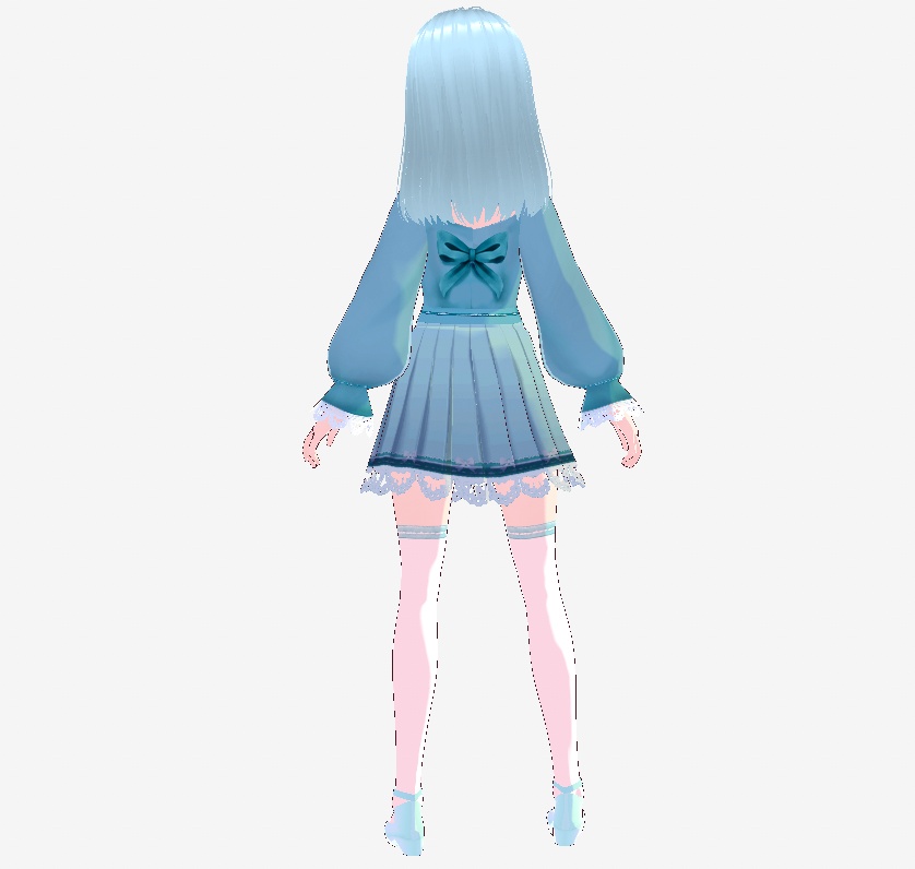 【3色セット】レースアップリボンワンピース【XWear対応】