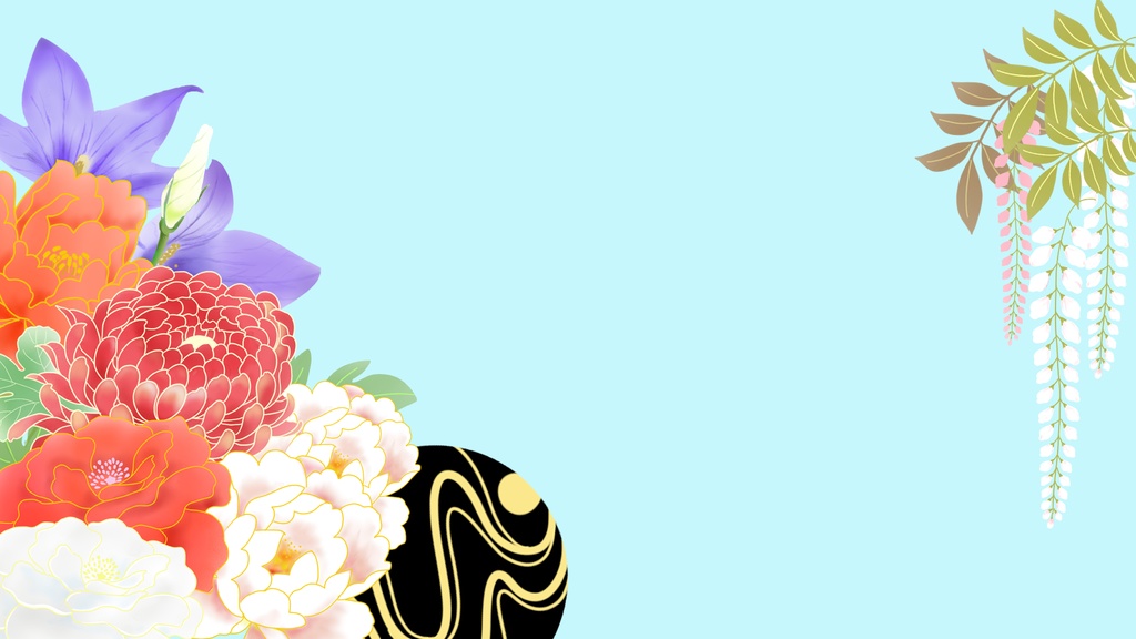 和柄PC壁紙セットB(3枚組/1920×1080px/JPEG)