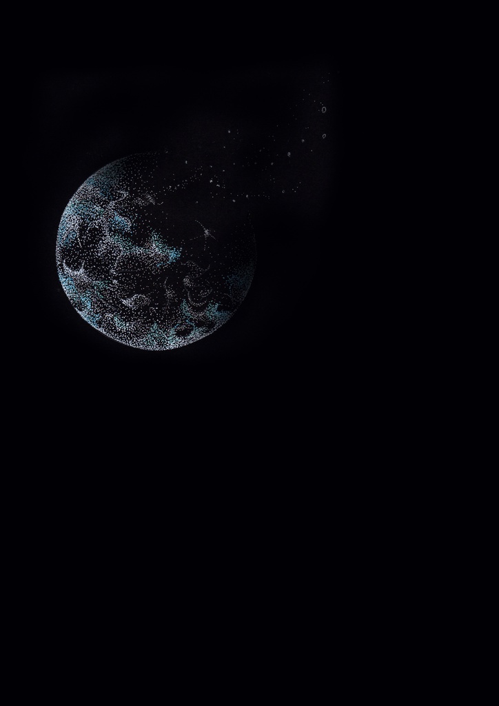 崩れはじめた月｜The Moon Begins to Break