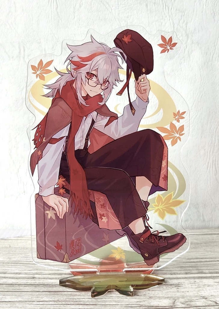 モチーフ服🧳お出掛けアクスタ 放浪者&ちびドゥリン 楓原万葉