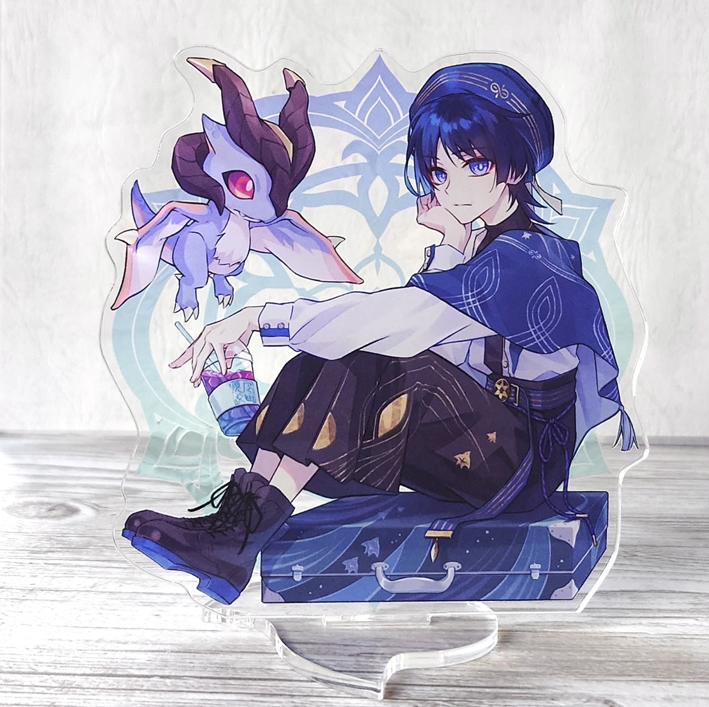放浪者&ちびドゥリン🧳お出かけアクスタ
