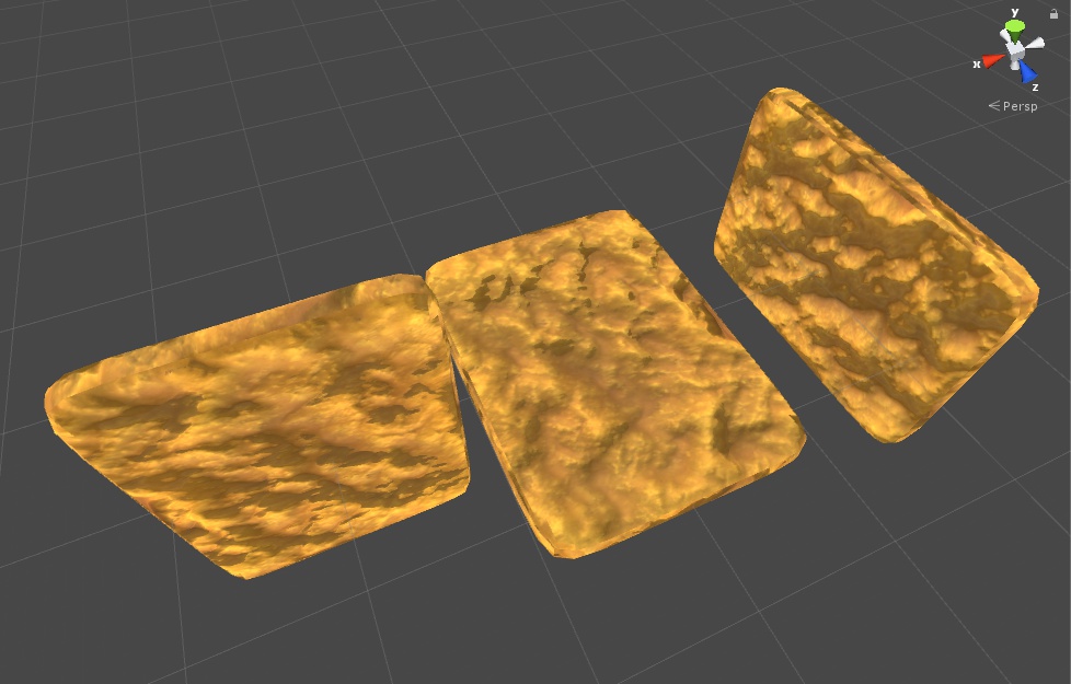 揺れる油揚げ ダイナミックボーン設定済み