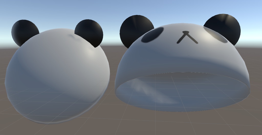 パンダ帽子 VRChat用