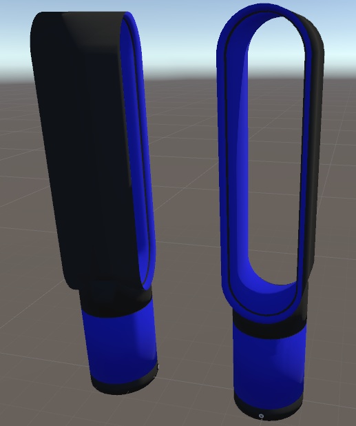 夏によく見かけるオブジェ(扇風機ではありません)