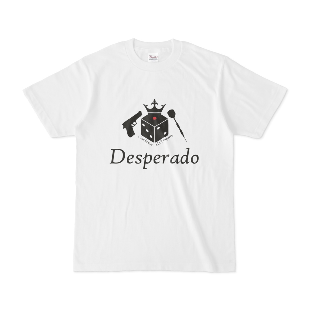 ボードゲームバー　Desperado　公式缶Tシャツ