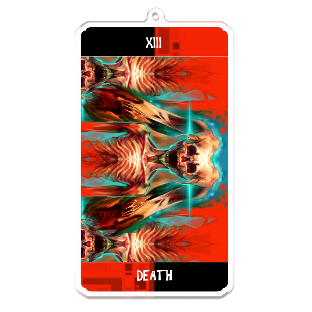 タロット　XIII　死神　アクリルキーホルダー