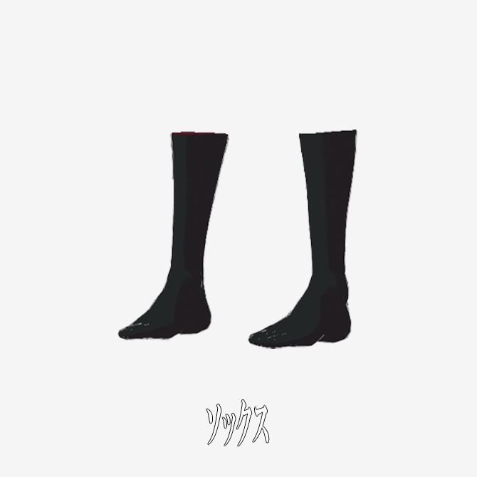 【VRoid用】少年漫画風学生服セットメンズタイプA