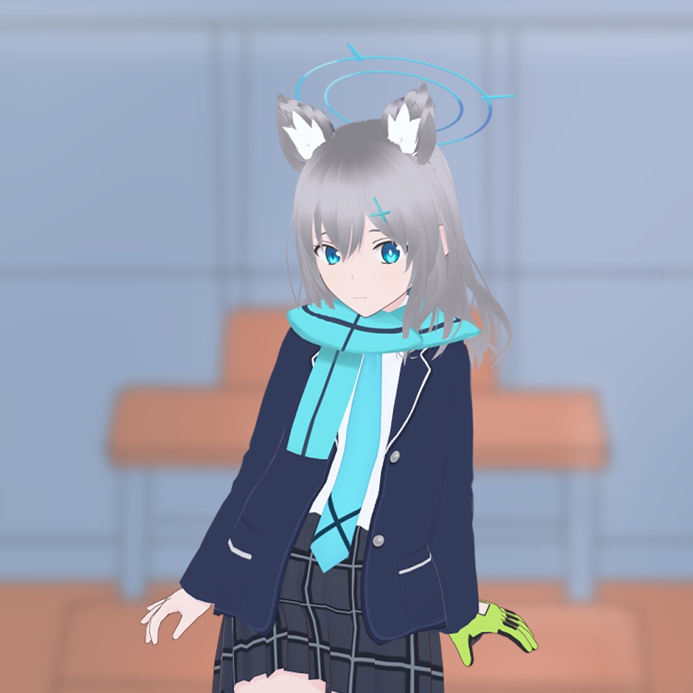 【3Dモデル】砂狼シロコ VRChat向けモデル