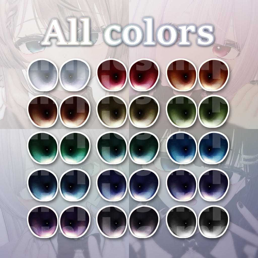 【マヌカ/Manuka】Silent Eclipse【Eye Texture】