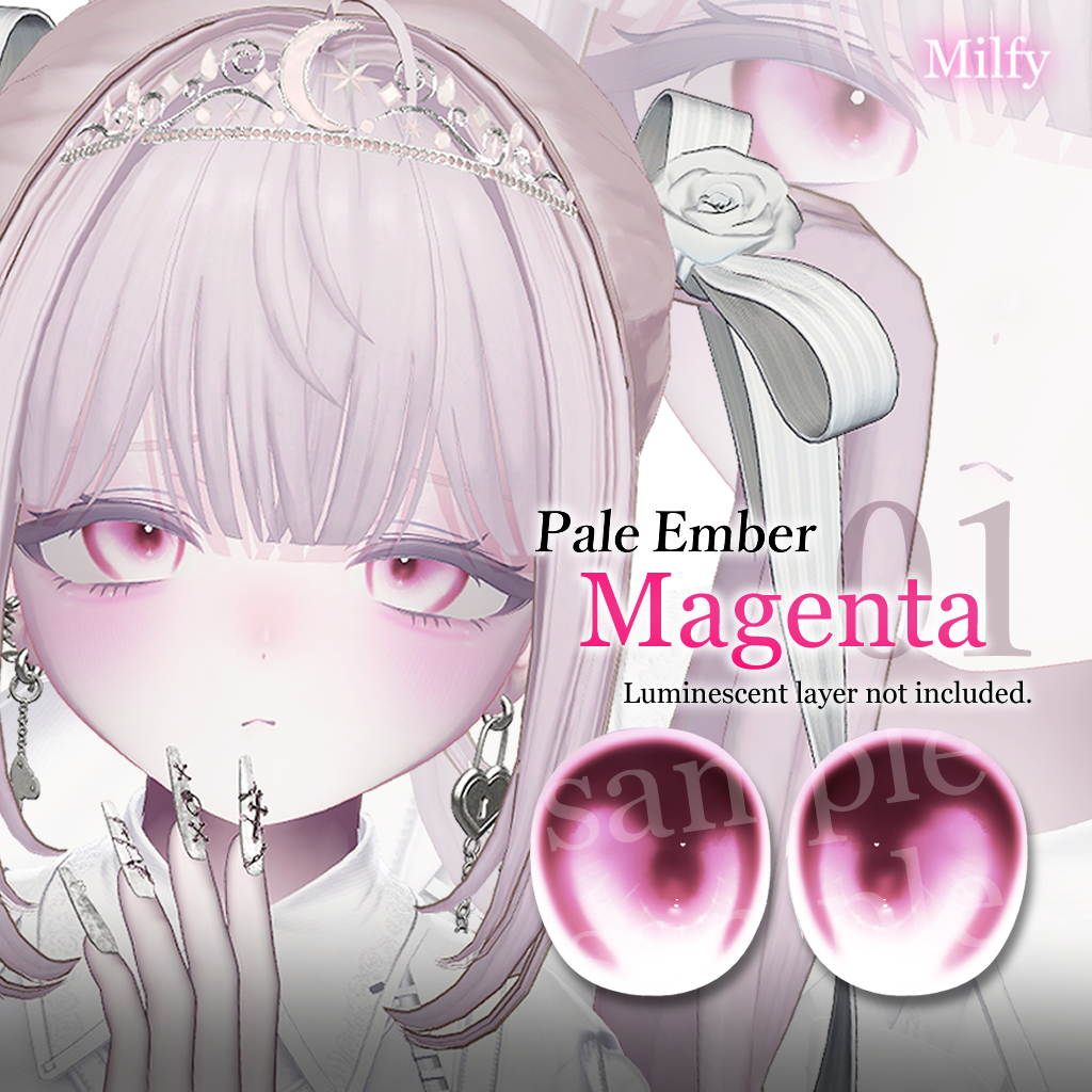【14アバター対応】Pale Ember【Eye Texture】 - のっけ - BOOTH