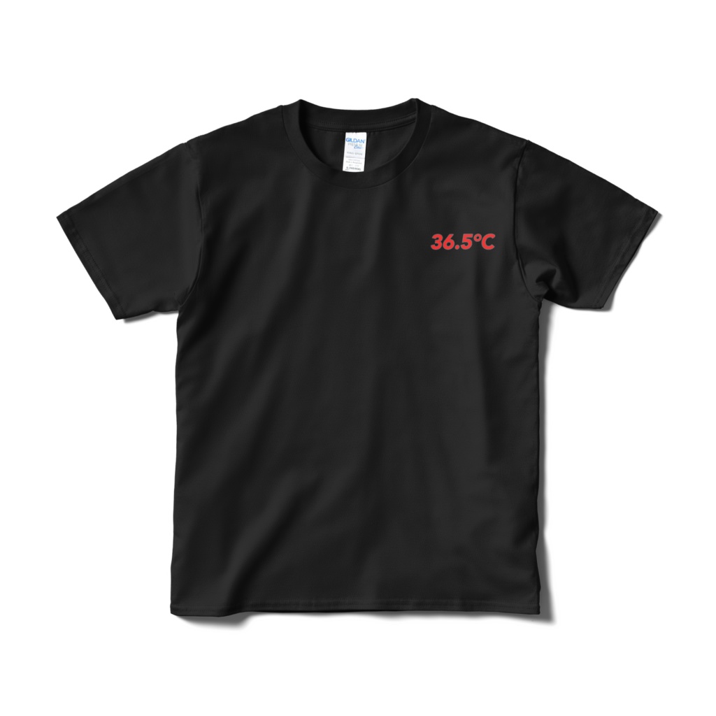 36.5℃_T-shirt_Black