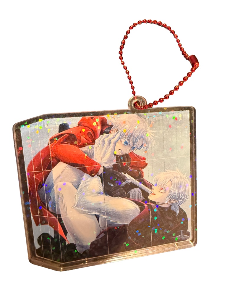 アクリルキーホルダー（ヒヨヒヨ表紙絵）