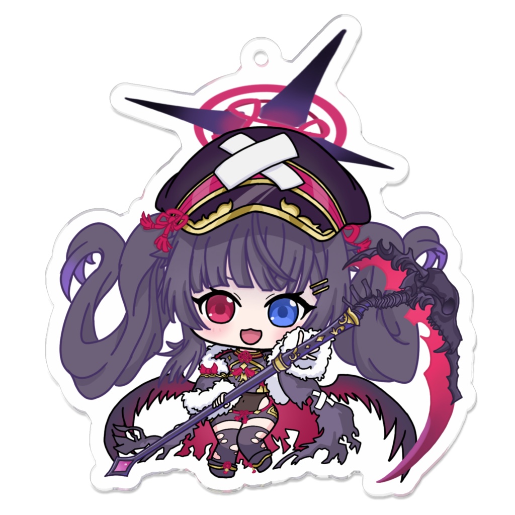 【公式風】シスターパテルちゃんアクキー(70×70mm)