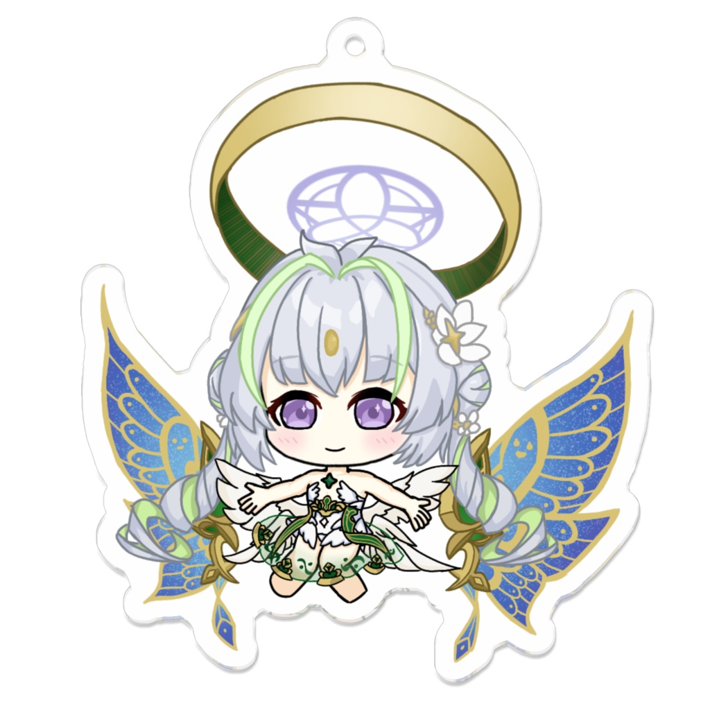 【公式風】シスターセシアちゃんアクキー(70×70mm)