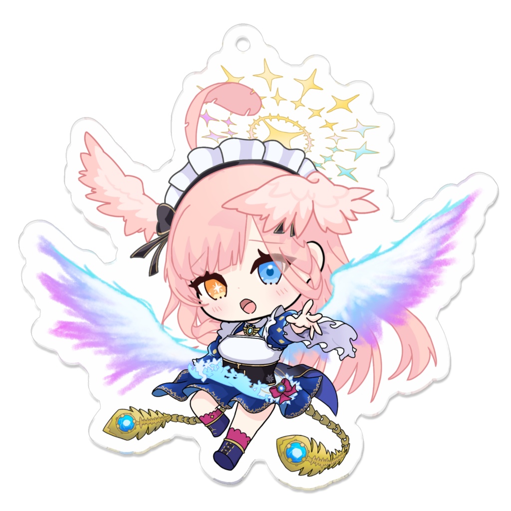 【公式風】シスターフェニエルちゃんアクキー(70×70mm)