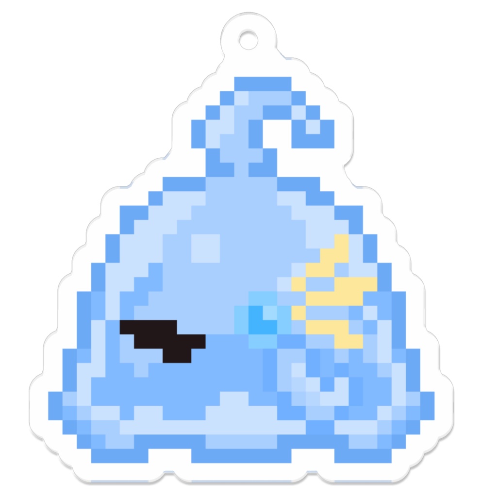 ちびドットリンちゃんアクキー(50×50mm)