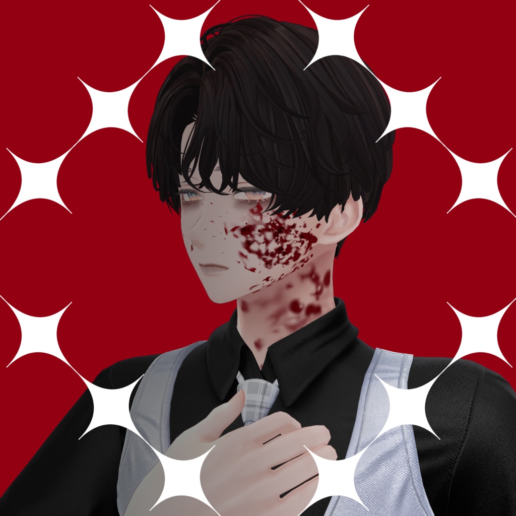 【FREE】返り血風テクスチャ