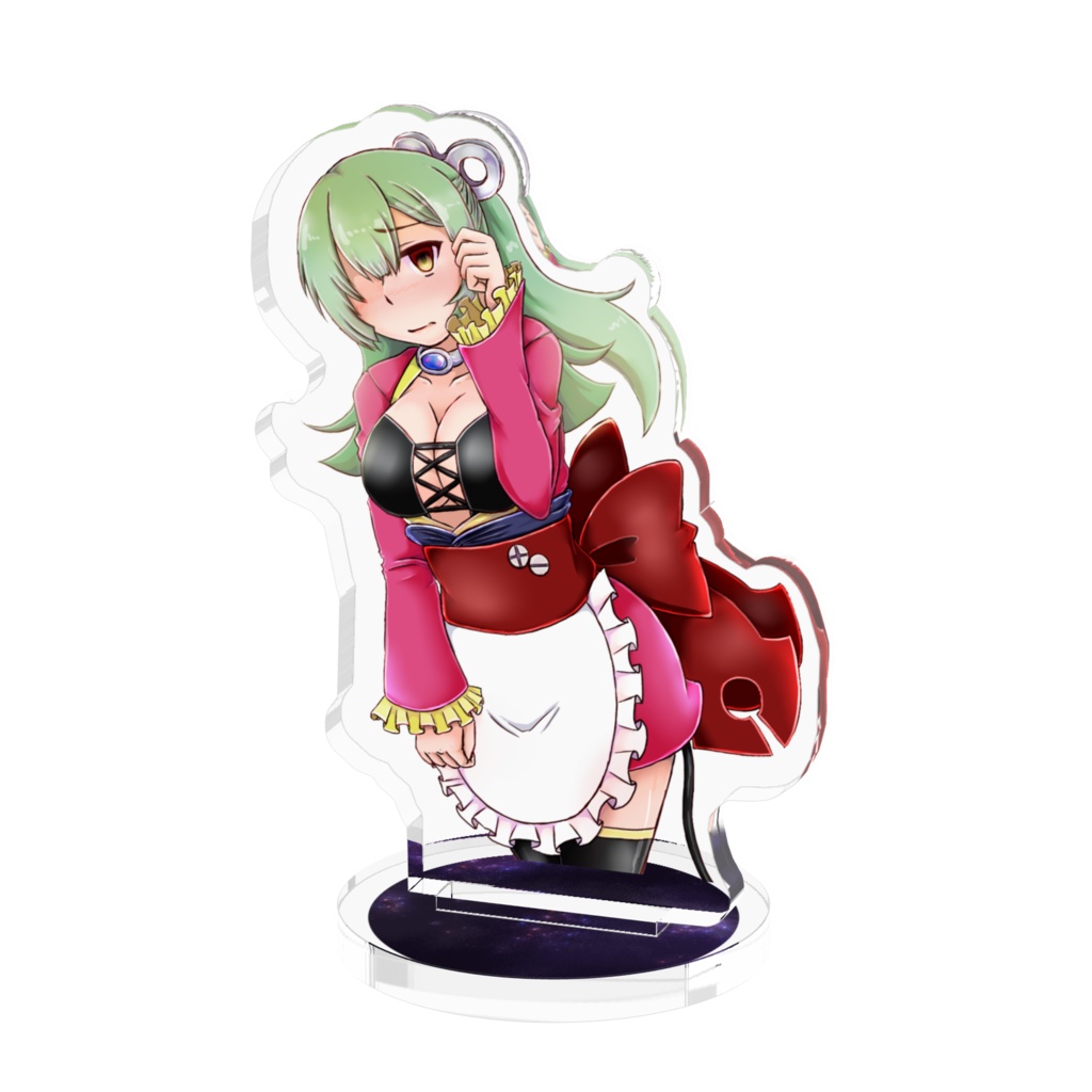 オリジナル ロボット娘アクリルキーホルダー 屋上ショップ Booth
