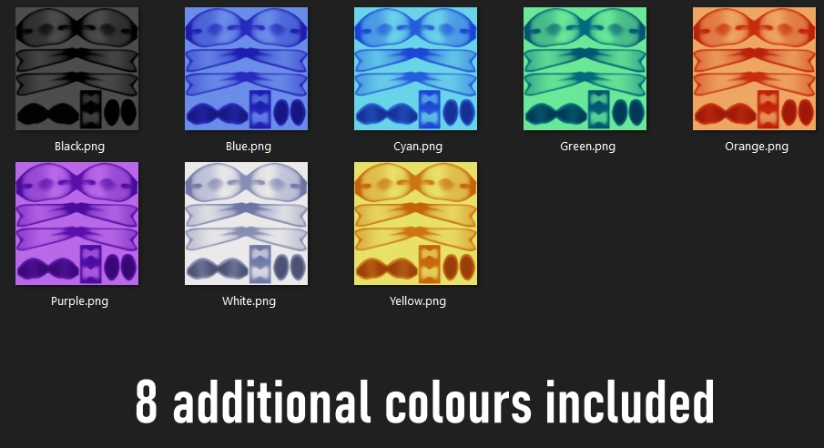 【MMD】Simple Ribbon