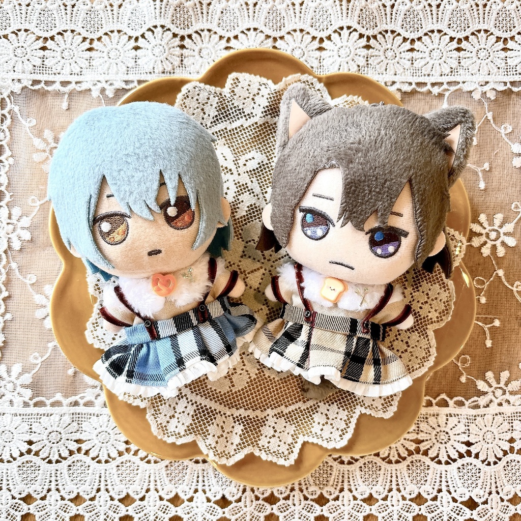 もこもこ襟インナーのセットアップ