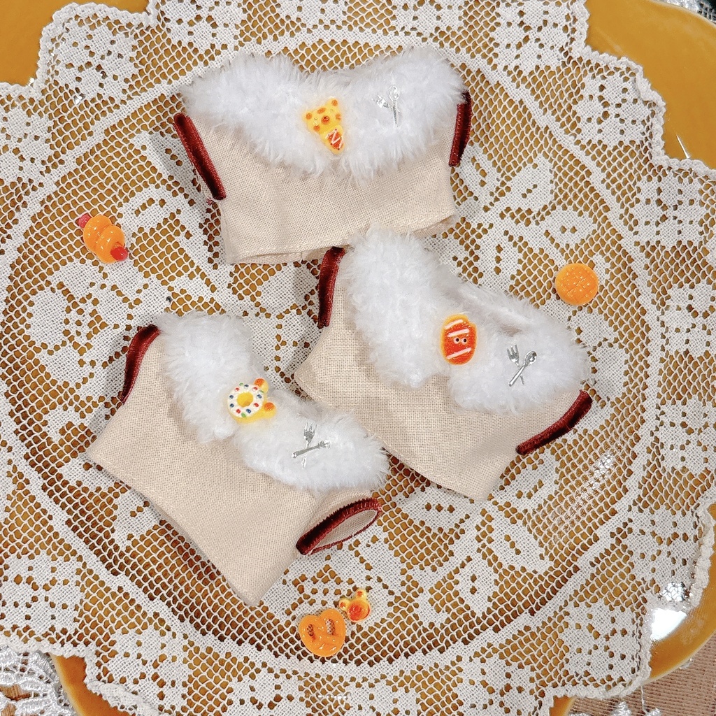 もこもこ襟インナーのセットアップ