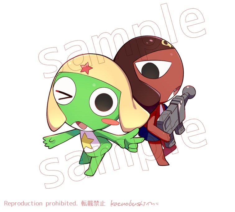 ギロロといっしょアクリルキーホルダー