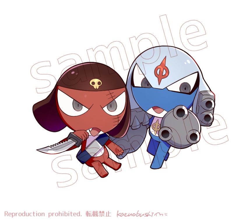 ギロロといっしょアクリルキーホルダー