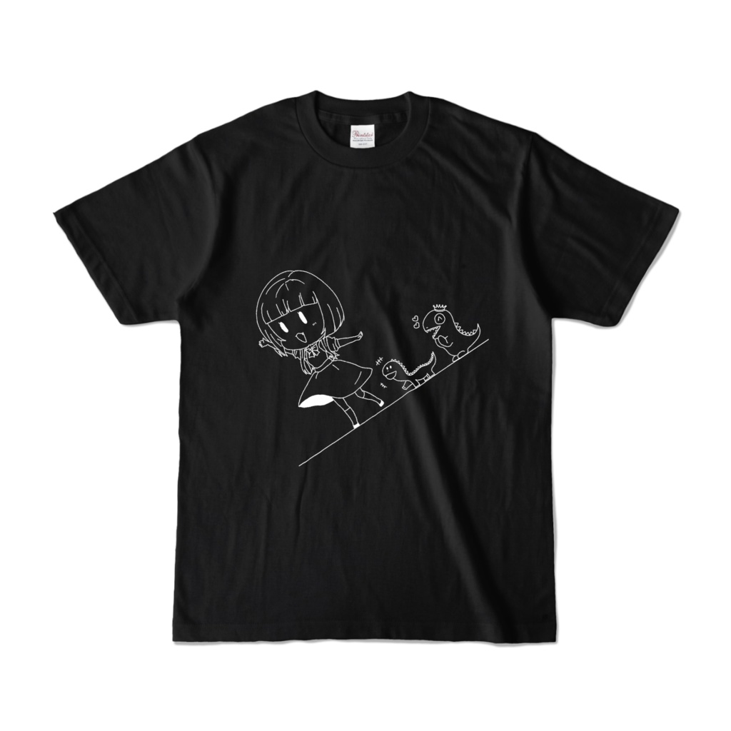 ゆるざうちゃんTシャツ(黒)
