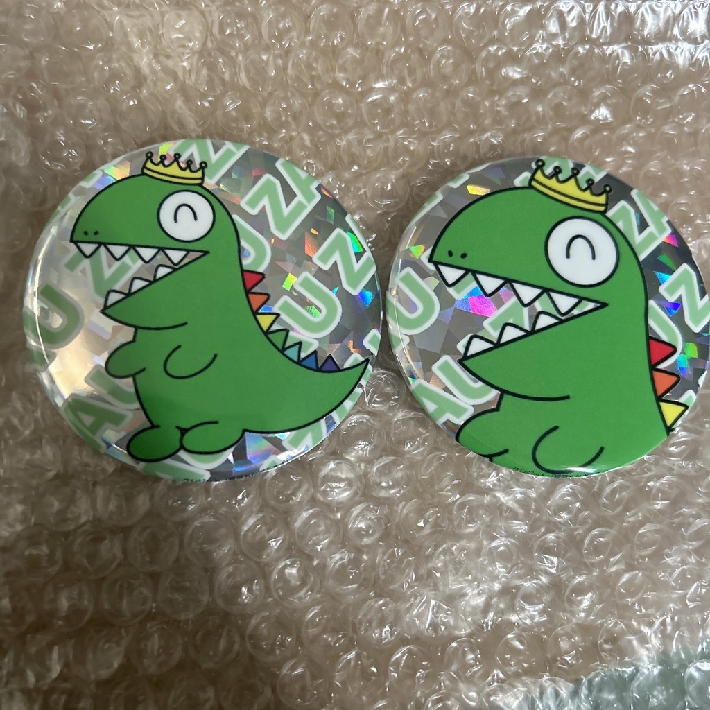ざうるすホログラム76mm缶バッジ