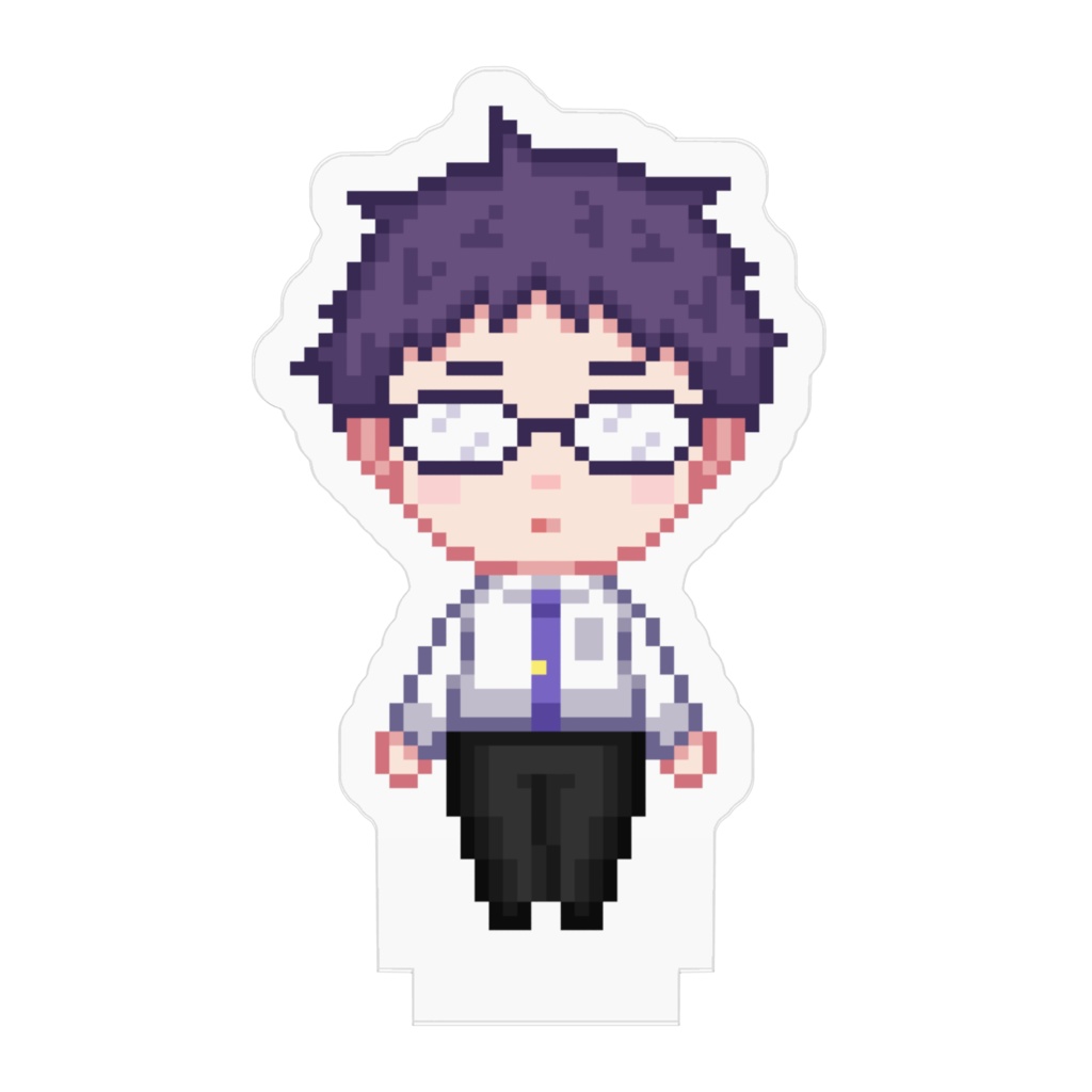 紫音ミノ ドットアクリルフィギュア