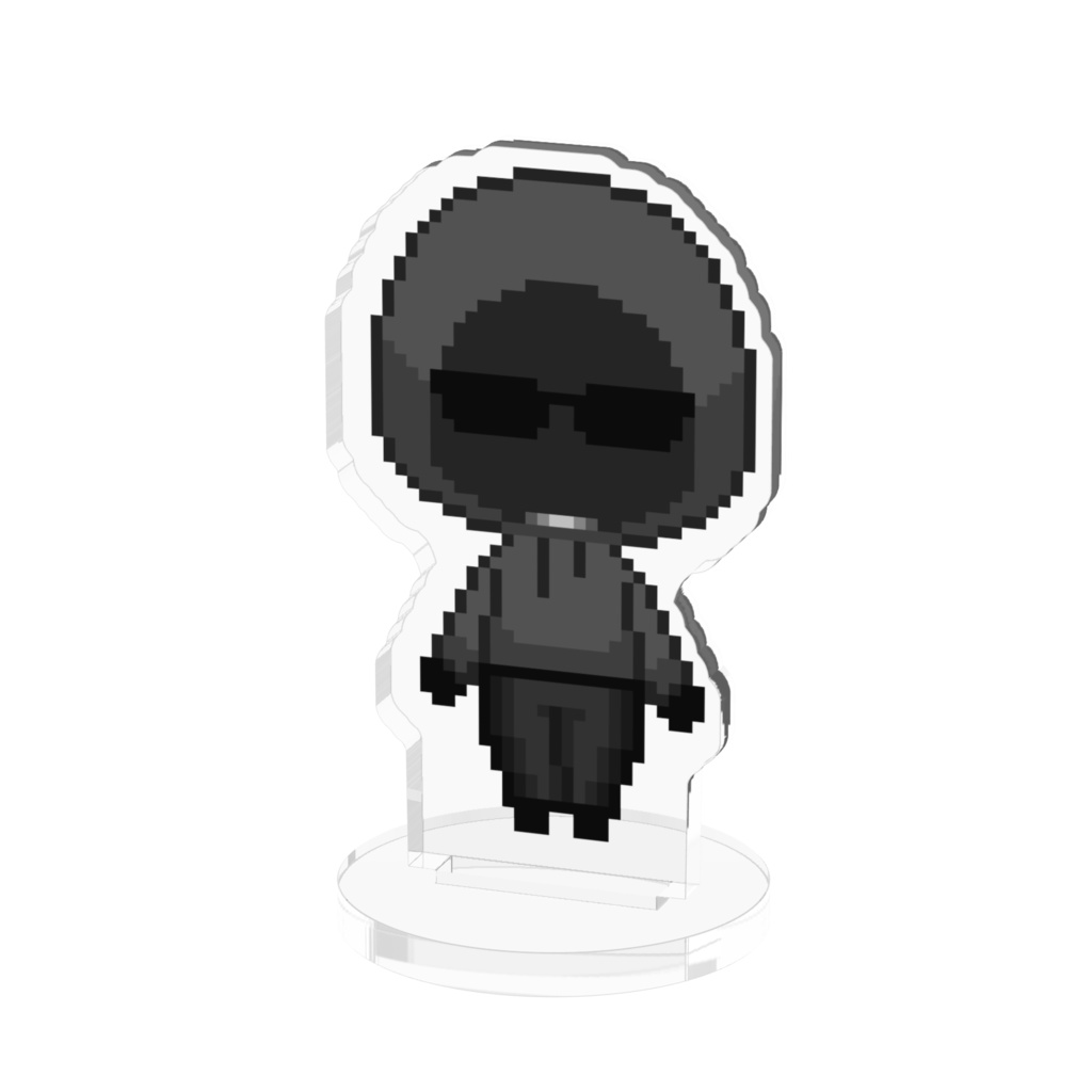 透歌ニノ ドットアクリルフィギュア