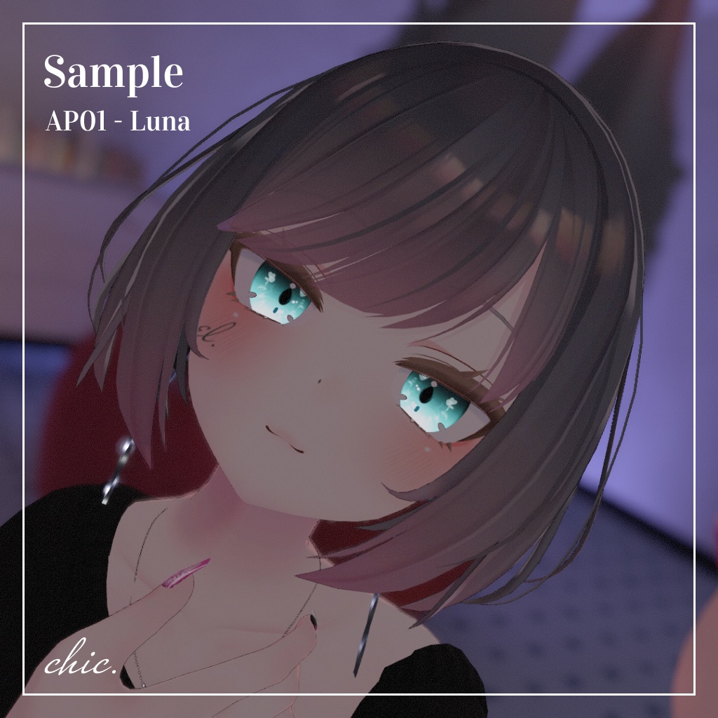 【AP01】Luna - Hoop Earrings