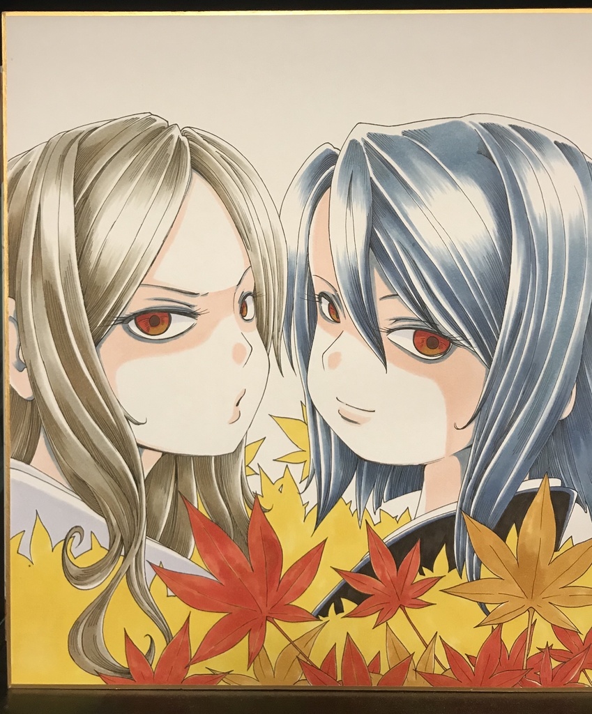 【創作】色紙イラスト