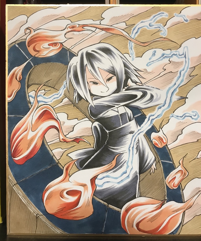 【創作】色紙イラスト