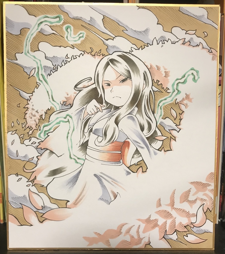 【創作】色紙イラスト