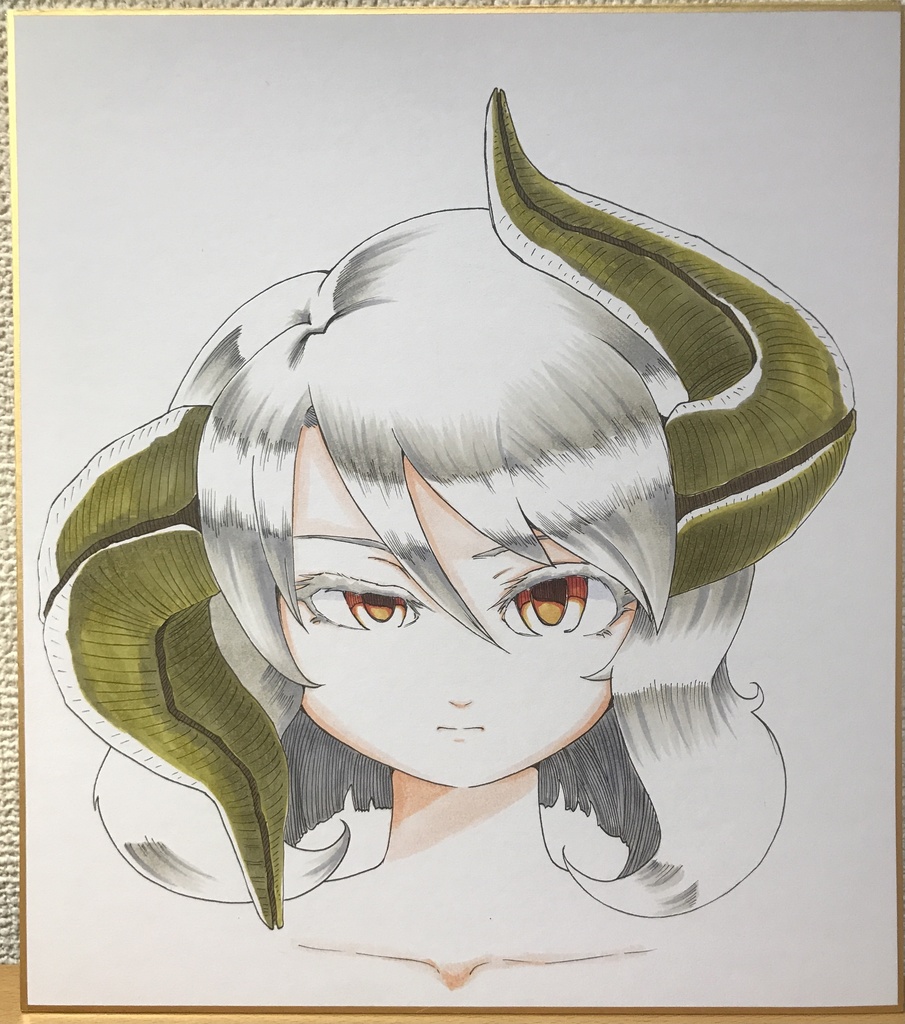 【創作】色紙イラスト