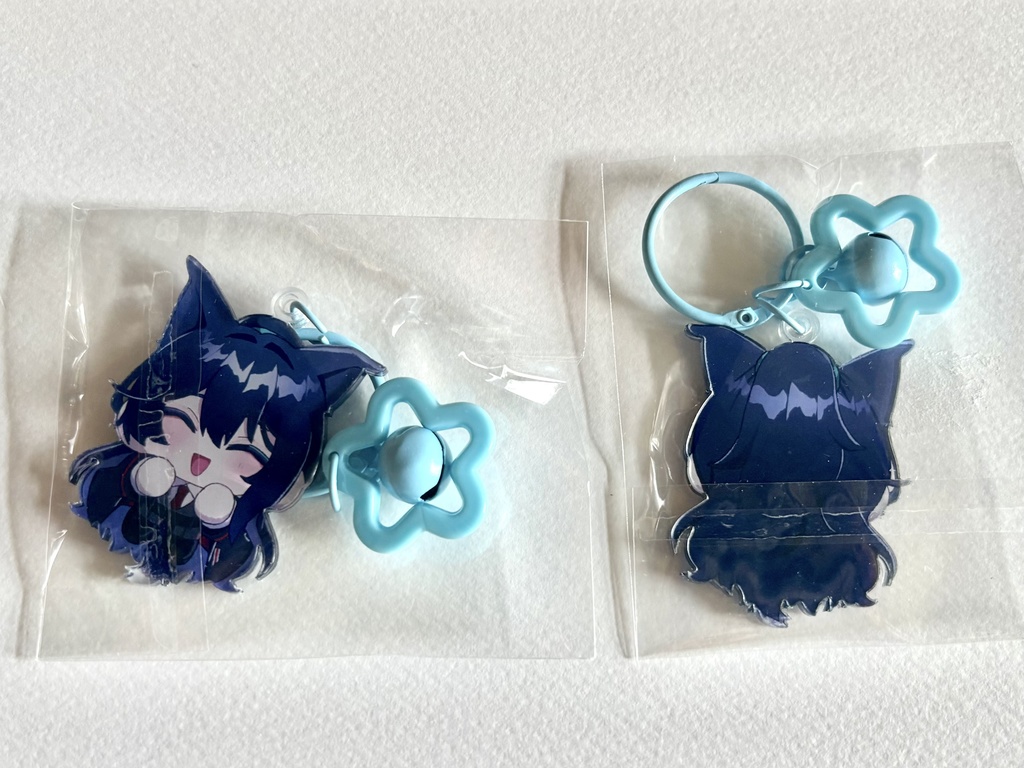 囚人ケモ フチなし両面アクリルキーホルダー