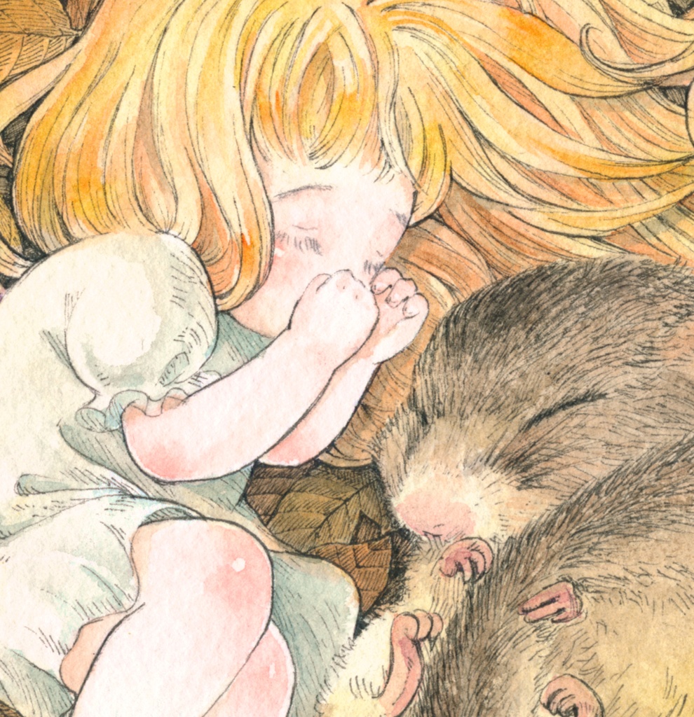 アカタテハとヤマネ