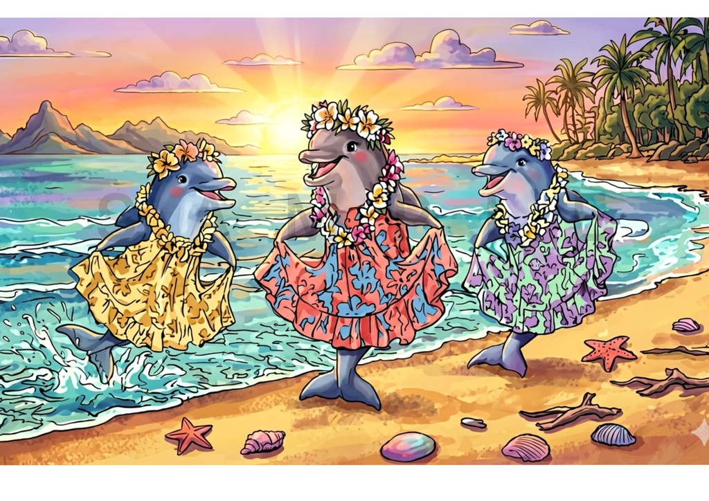 Dolphinフラダンス