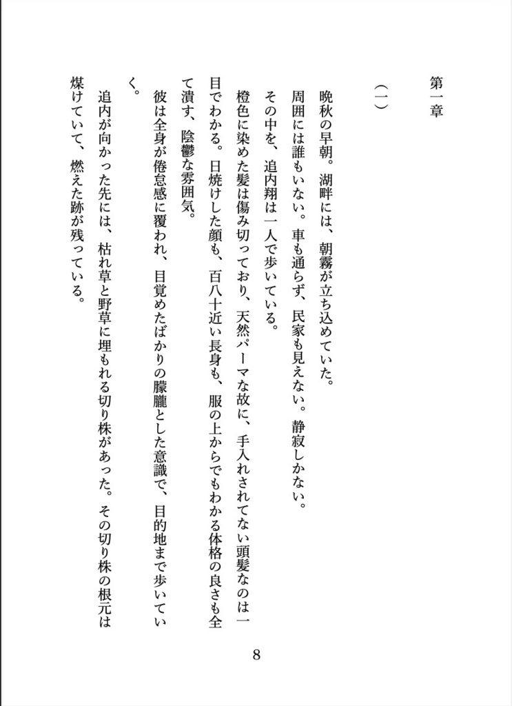 小説「魔霧の城」上巻